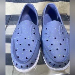 NWT SPERRY Float Boat Shoe Periwinkle/Purple & Green SZ 7